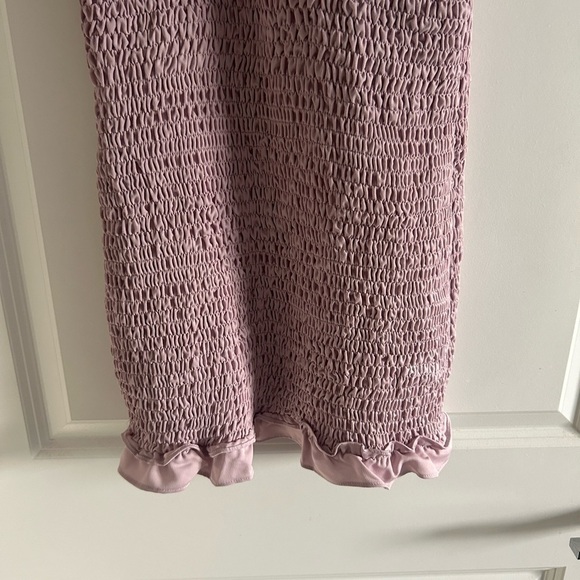 - Revolve Superdown Smocked Lilac Mini Dress - Picture 5 of 13